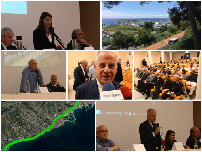 Imperia: presentato il progetto esecutivo della ciclabile, Scajola annuncia il piano B e tuona "Faremo azioni forti per avere ciò che ci spetta" (Foto e video) Imperia: presentato il progetto esecutivo della ciclabile, Scajola annuncia il piano B e tuona "Faremo azioni forti per avere ciò che ci spetta" (Foto e video)