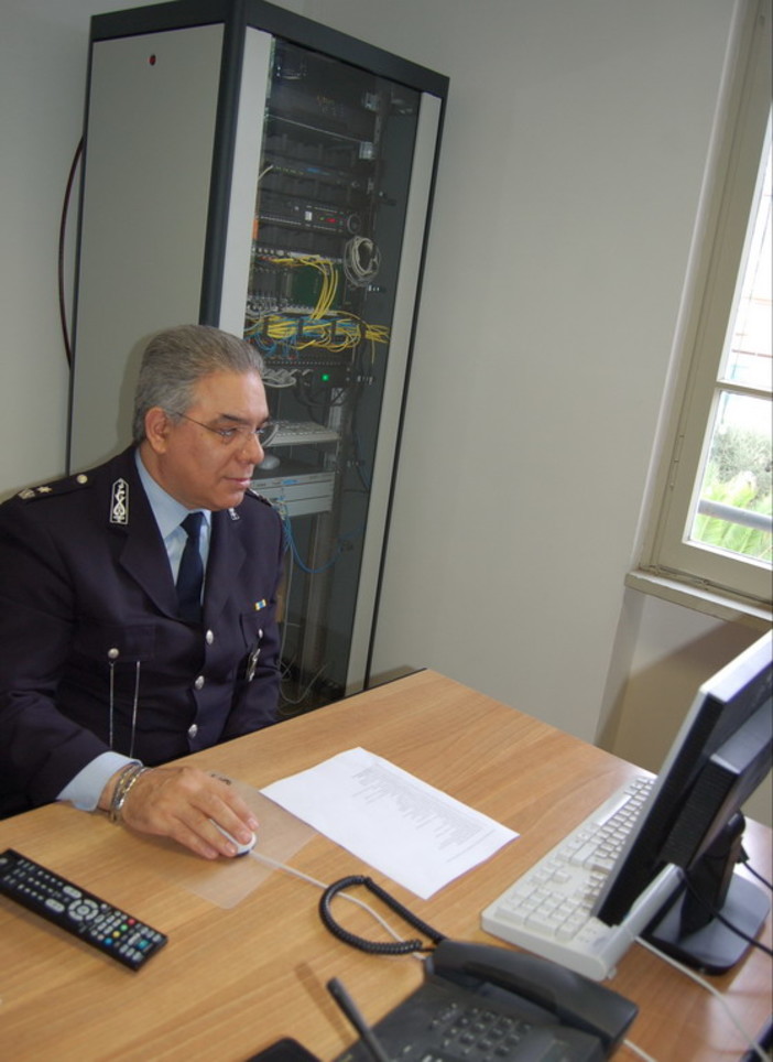 La sala controllo della Polizia Municipale La sala controllo della Polizia Municipale
