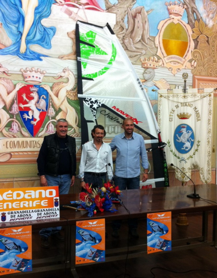 Diano Marina: presentata questa mattina l'edizione 2012 del WindFestival Diano Marina: presentata questa mattina l'edizione 2012 del WindFestival
