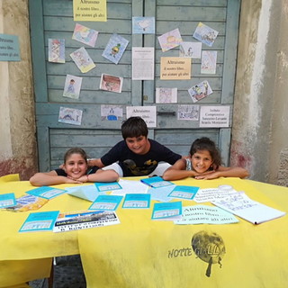 I piccoli eroi di 'Montessoria' presenti al Festival del Libro per presentare il loro libro (Foto)