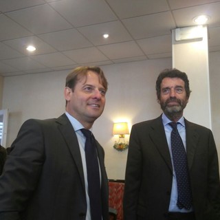 Elezioni comunali a Imperia: è il giorno della presentazione di Luca Lanteri. "La città è caduta in basso. Insieme la risolleveremo" (Foto e video)