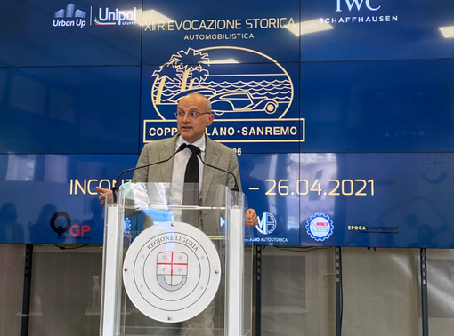 Automobilismo: anche il Sindaco di Ospedaletti alla presentazione della Coppa Milano-Sanremo di maggio