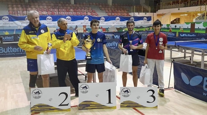 Tennis Tavolo: il bordigotto Matteo Marani conquista il bronzo al torneo Open nazionale di Varazze Tennis Tavolo: il bordigotto Matteo Marani conquista il bronzo al torneo Open nazionale di Varazze