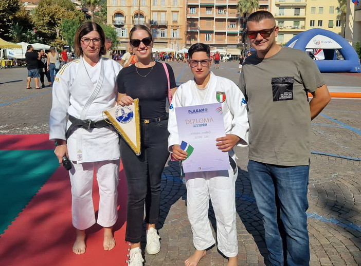 Arti Marziali: conferita alla Judoka ventimigliese Maruska Iamundo la qualifica di ‘Atleta Azzurra’