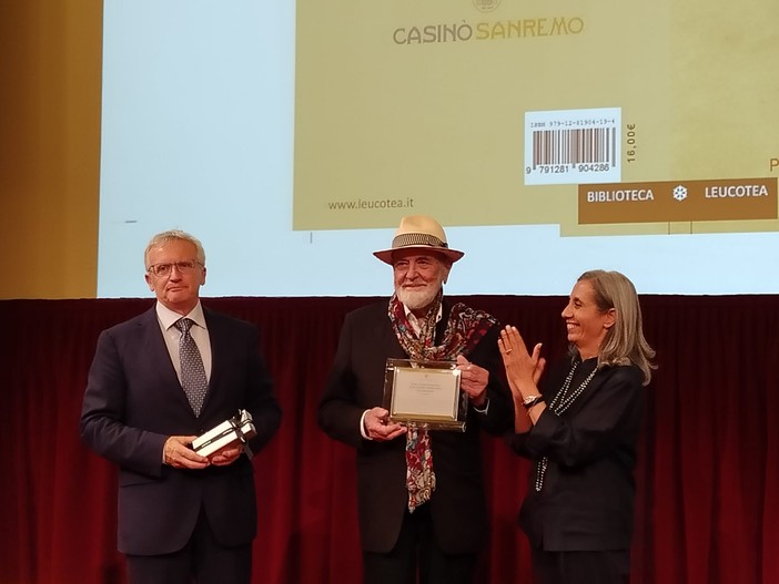 Pistoletto premiato al Casinò di Sanremo: Luzzi e Ferracuti conquistano i Gran Trofei del Premio Semeria (Foto e video)