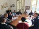 La riunione della prima commissione La riunione della prima commissione