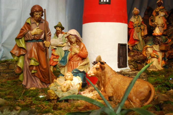 Imperia: le foto del Presepe di San Benedetto Revelli quest'anno denominato 'La rotta della vita'