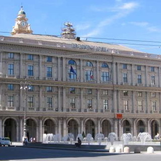 La guardia di Finanza (Tributaria) questa mattina al palazzo della Regione a Genova