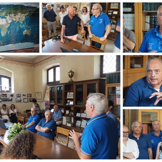 "Pronto ISS, qui è il Liceo Cassini di Sanremo c'è Paolo Nespoli?", 12 minuti di collegamento tra Sanremo e lo spazio (Foto e Video) "Pronto ISS, qui è il Liceo Cassini di Sanremo c'è Paolo Nespoli?", 12 minuti di collegamento tra Sanremo e lo spazio (Foto e Video)