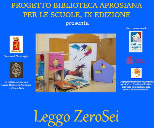Ventimiglia: domani incontro di formazione &quot;Leggo ZeroSei: guida alla lettura in età neonatale e prescolare&quot;