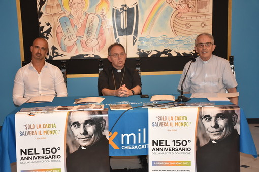 Sanremo: 150° anniversario di Don Orione, il 21 giugno i festeggiamenti con il Cardinale Angelo Bagnasco (Foto e Video) Sanremo: 150° anniversario di Don Orione, il 21 giugno i festeggiamenti con il Cardinale Angelo Bagnasco (Foto e Video)