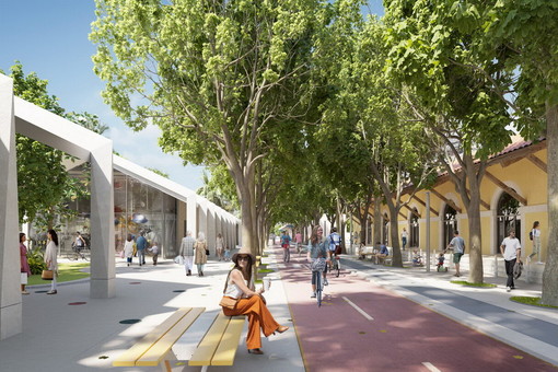 Il progetto per il lungomare Italo Calvino