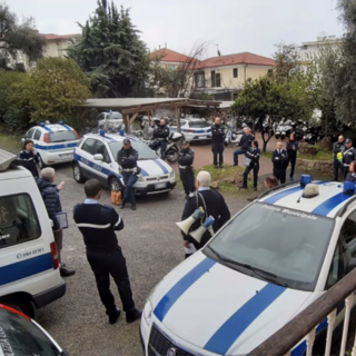 I controlli della Polizia Municipale al casello di Sanremo I controlli della Polizia Municipale al casello di Sanremo