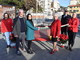 Sanremo: un'altra panchina rossa per dire 'No' alla violenza sulle donne inaugurata sul porto vecchio (Foto)