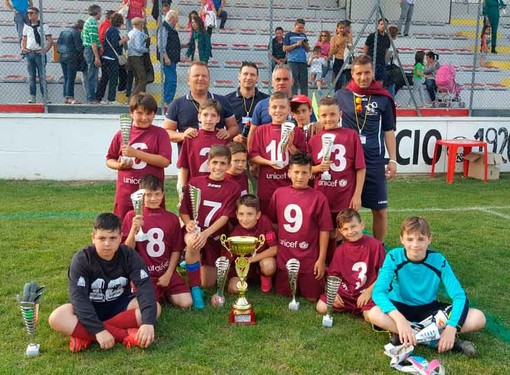 Calcio giovanile: dopo i colleghi del 2005 anche i Pulcini 2007 del Ventimiglia vincono il torneo di Busca