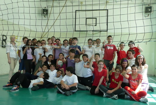 I ragazzi delle classi 1a e 2a A