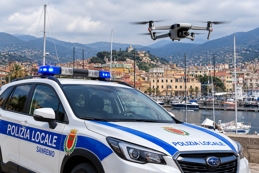 Sanremo, la Polizia Locale si dota di un drone da 2.440 euro: sarà utilizzato per incidenti e controlli