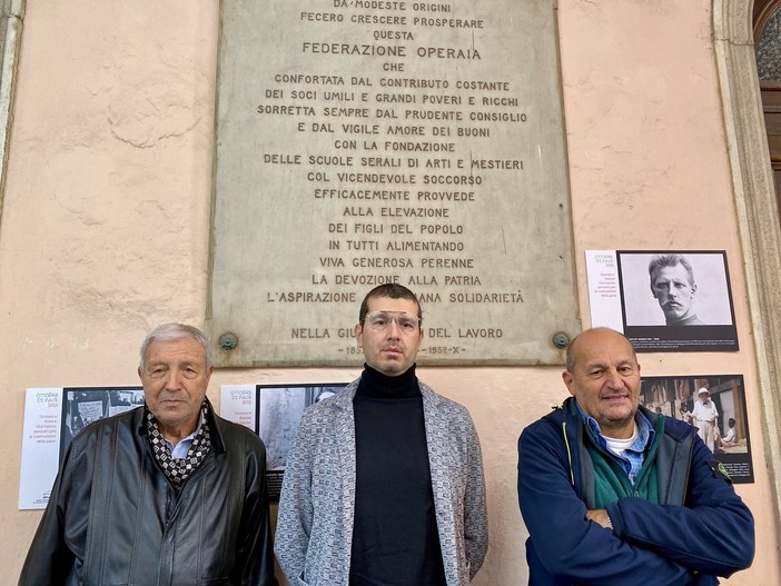 Da sinistra: Enzo Fantozzi, Fulvio Fellegara e Claudio Vaniglia Da sinistra: Enzo Fantozzi, Fulvio Fellegara e Claudio Vaniglia
