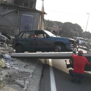 I lavori per la pulizia della discarica