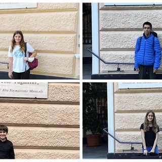 Tutti i promossi ai Conservatori e i vincitori di concorsi musicali della ‘Scuola di Musica Città di Sanremo’