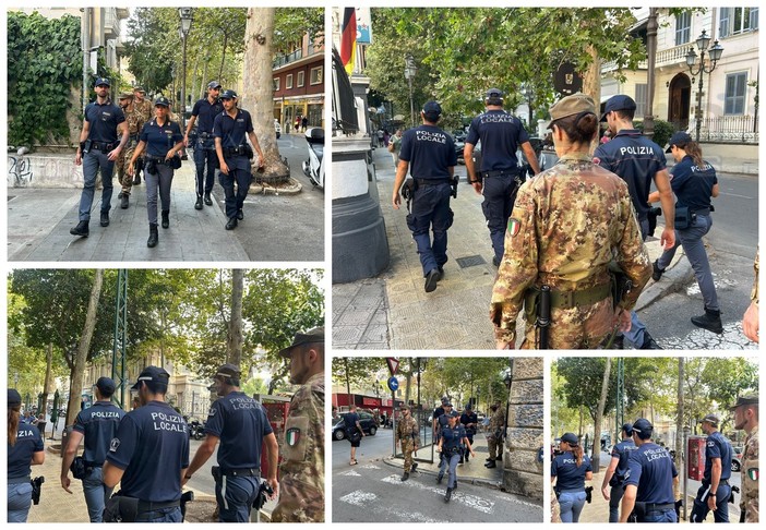 Sanremo: da questa mattina in città pattugliamento coordinato tra Esercito, Polizia di Stato e Polizia Locale (Foto) Sanremo: da questa mattina in città pattugliamento coordinato tra Esercito, Polizia di Stato e Polizia Locale (Foto)