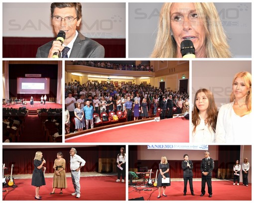 Sanremo: il Liceo Cassini cambia rotta e propone la 'festa' del primo giorno di scuola ai 'primini' (Foto e Video) Sanremo: il Liceo Cassini cambia rotta e propone la 'festa' del primo giorno di scuola ai 'primini' (Foto e Video)