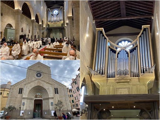 Le immagini del nuovo organo della concattedrale di San Siro