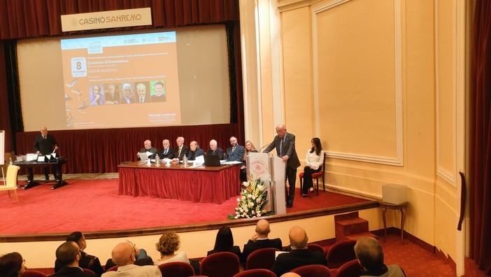 Al via il bando della XIII edizione del Premio Internazionale di Letteratura “Casinò di Sanremo – Antonio Semeria” 2026