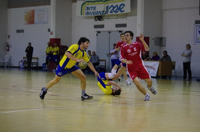 Pallamano: nel Campionato Under 16 maschile, sconfitta di misura pee il Team Schiavetti Pall. Imperia