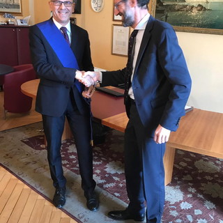 Ventimiglia: l'augurio del sindaco Ioculano al neo presidente provinciale Abbo Ventimiglia: l'augurio del sindaco Ioculano al neo presidente provinciale Abbo