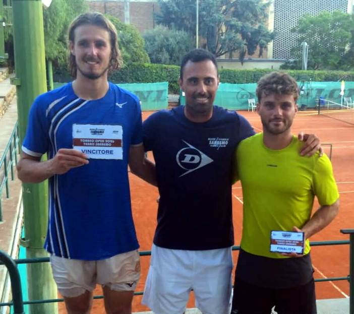 Sanremo: Gianluca Bellezza conquista l'Open di agosto, battuto in finale il beniamino di casa Mirko Lagasio Sanremo: Gianluca Bellezza conquista l'Open di agosto, battuto in finale il beniamino di casa Mirko Lagasio