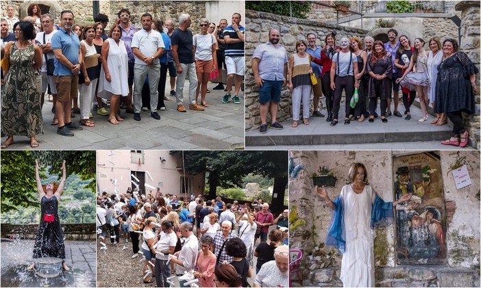 Teatro, poesia e fotografia: in tanti a Vallecrosia Alta per "Pescatori di Sogni di-Versi" (Foto) Teatro, poesia e fotografia: in tanti a Vallecrosia Alta per "Pescatori di Sogni di-Versi" (Foto)