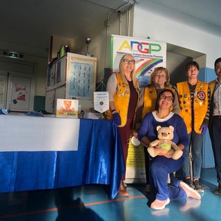 I bambini dell' Istituto Comprensivo di Bordighera incontrano "Orsetto Lino e Tina la zanzariera birichina"