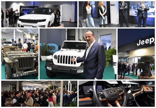 Sanremo: da 'Grandi Auto' arriva il marchio Jeep, ieri la serata evento di presentazione (Foto e Video)