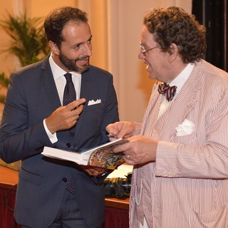 Philippe Daverio con Olmo Romeo