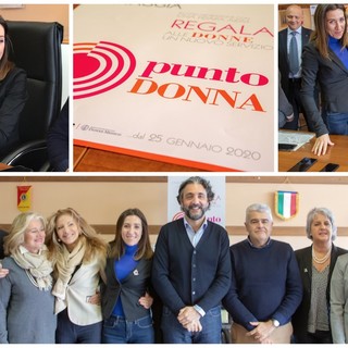 A Taggia la firma per la nascita del primo 'Punto Donna' della provincia di Imperia, ecco di che cosa si tratta (Foto e Video)
