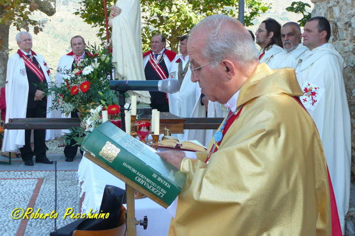 Seborga: foto della cerimonia della di festa di S. Bernardo