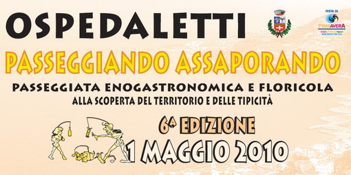 Ospedaletti: sabato torna 'Passeggiando... assaporando'