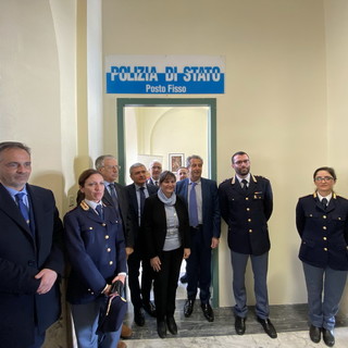Sanremo: questa mattina la presentazione al 'Borea', da oggi l'ospedale torna ad avere il 'Posto fisso di Polizia' (Foto e Video)