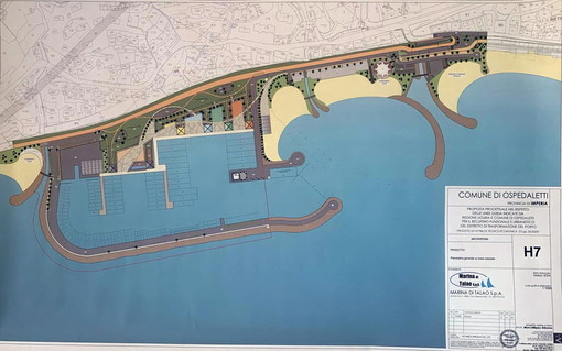 Ospedaletti: presentato questa mattina dalla 'Marina di Talao' in Comune il progetto del futuro porto