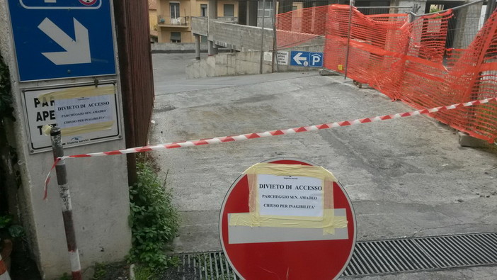 Imperia: dichiarato inagibile il parcheggio di via Gazzano, brutta 'tegola' sulla pedonalizzazione di via Cascione Imperia: dichiarato inagibile il parcheggio di via Gazzano, brutta 'tegola' sulla pedonalizzazione di via Cascione