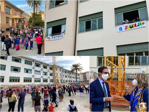 Le immagini dalla scuola di via Pelloux Le immagini dalla scuola di via Pelloux