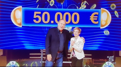 Camporosso: Paola Casarini è la campionessa del programma televisivo 'Caduta Libera' Camporosso: Paola Casarini è la campionessa del programma televisivo 'Caduta Libera'