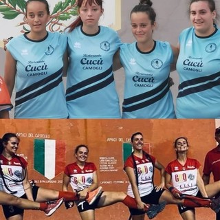 Pallapugno femminile, Amici del  Castello e San Leonardo vincono l'andata delle semifinali. Finalissima tra le due ponentine ad un passo