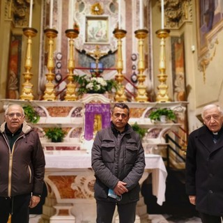 Castellaro: il sindaco Galatà in preghiera al Santuario di N.S. Di Lampedusa (Video)