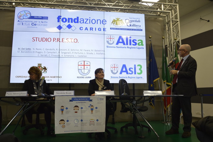 Genova: presentati questa mattina i risultati della campagna contro l'ictus P.R.E.S.T.O. (Video) Genova: presentati questa mattina i risultati della campagna contro l'ictus P.R.E.S.T.O. (Video)