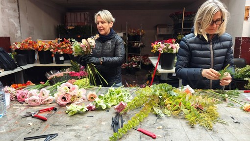 La preparazione dei bouquet dello scorso anno