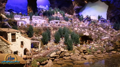Imperia: ecco le spettacolari immagini di Giampaolo Cambiaso al suggestivo Presepe di Sant'Agata