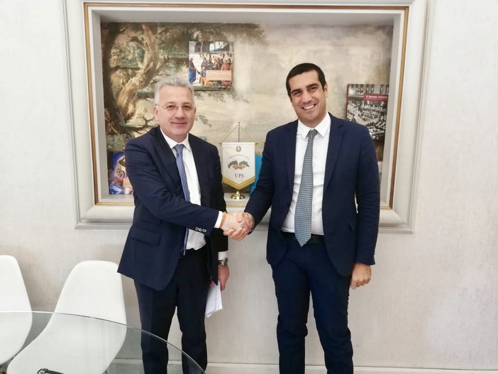 Il coordinatore delle province liguri Pierluigi Peracchini oggi a Roma per il direttivo nazionale