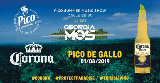 Sanremo: il Summer Music Show del Pico de Gallo diventa un esclusivo party firmato Corona